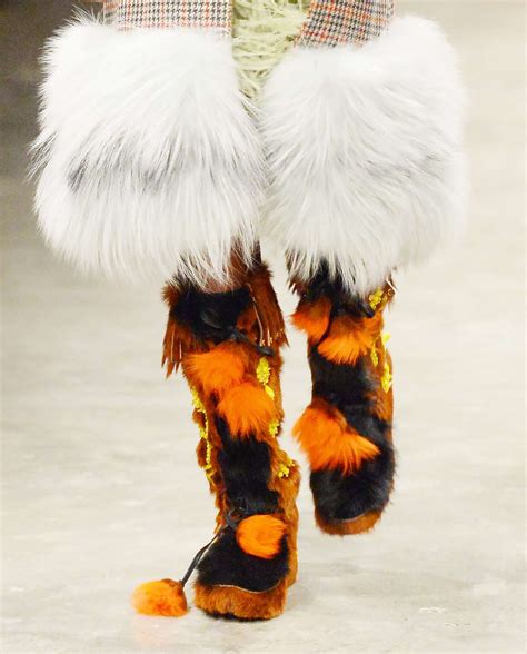 reed furry prada shoes